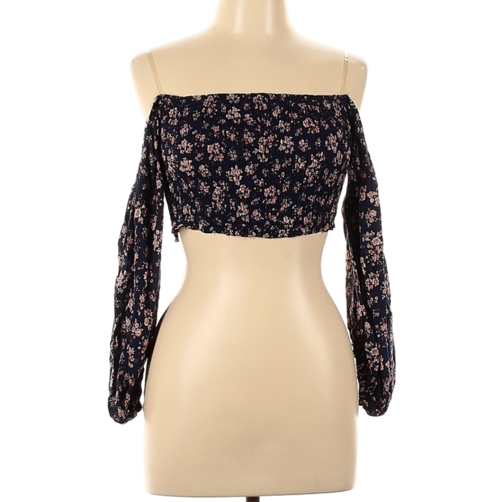 PAPERMOON LONG SLEEVE SUMMER TOP, SIZE LARGE